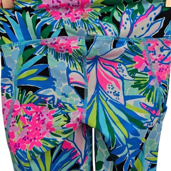 Lilly Pulitzer Womens XXS Luxletic  Weekender Crop Legging You Me and Giraffe - Picture 4 of 6